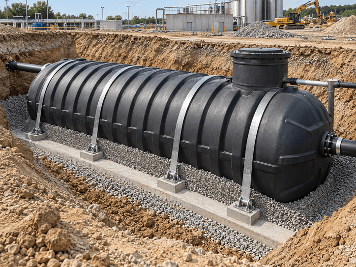Underground PE Tank
